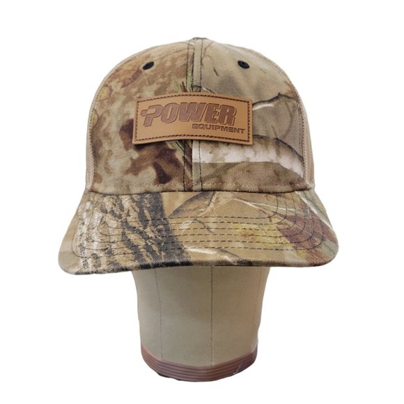 Power Equipment Mesh Camouflage Snapback Cap Realtree Trucker Camo Hat - Picture 2 of 9